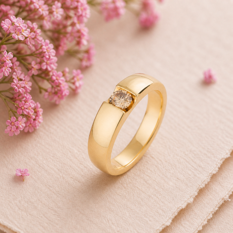 Ring bollend met klemzetting