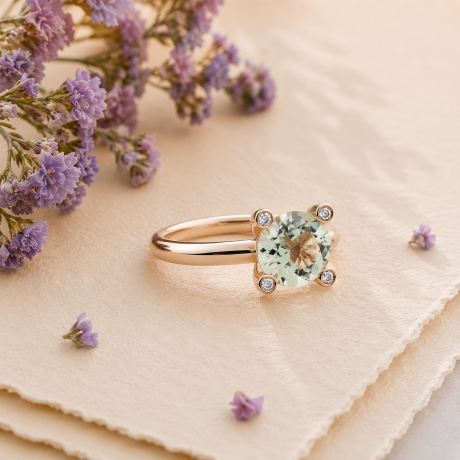 Bron ring Phlox met lemonkwarts