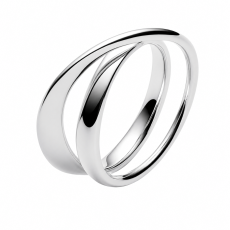  Georg Jensen ring dubbel Möbius