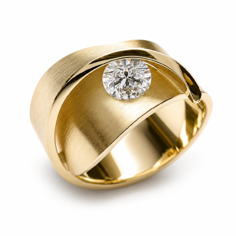 Iris en Magnolia ring