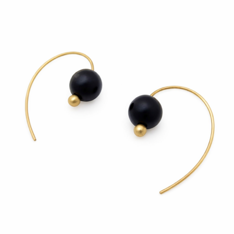  Oorhaken gebogen met bolletje