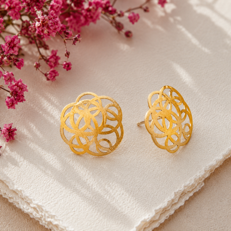 Niessing oorsieraden Roseum