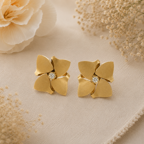 Oorsieraden Blom Kvadra
