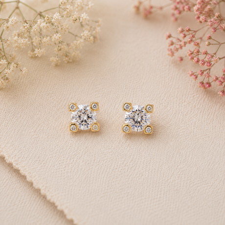 Oorsieraden solitair