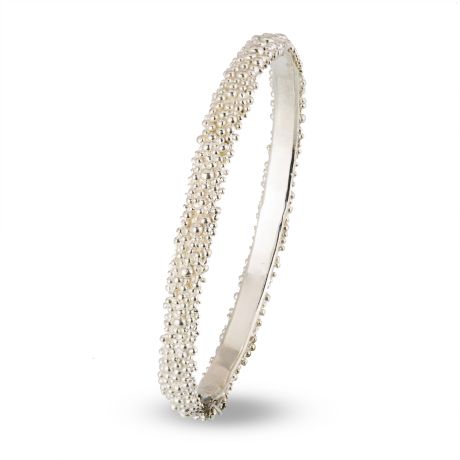  Bolletjes armband breed