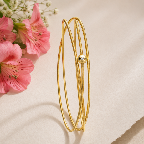 Niessing armband Colette met 1 bolletje