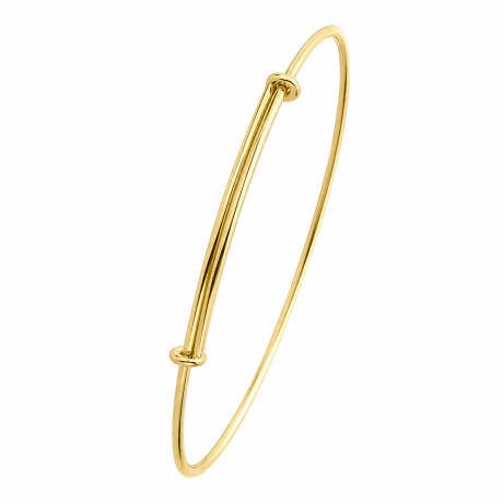  Armband ronddraad langs elkaar gebogen