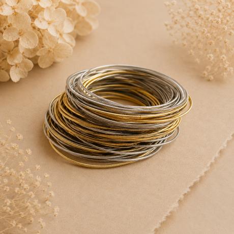 Armband Sel & Poivre Or