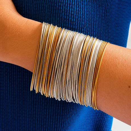Armband Sel & Poivre Or