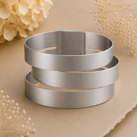 Armband Stripes zwart