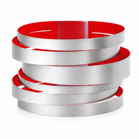  Armband Stripes roze rood