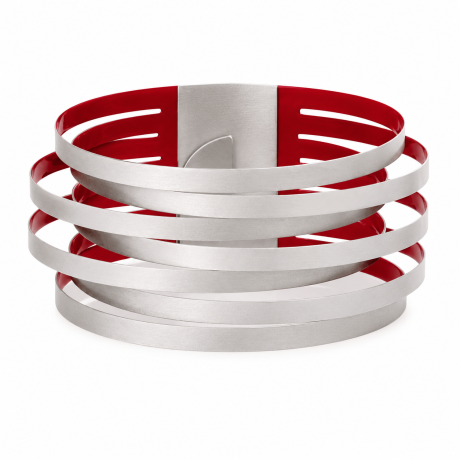 Armband Stripes roze rood