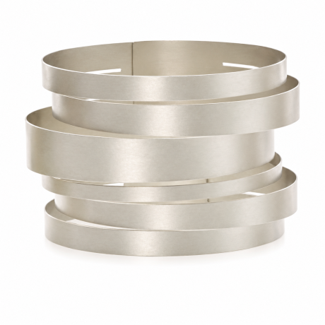 Armband Stripes zilver