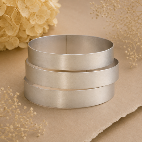 Armband Stripes zilver
