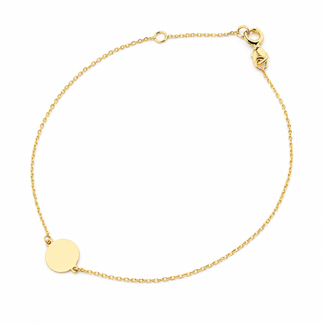  Schakelarmband met plaatje