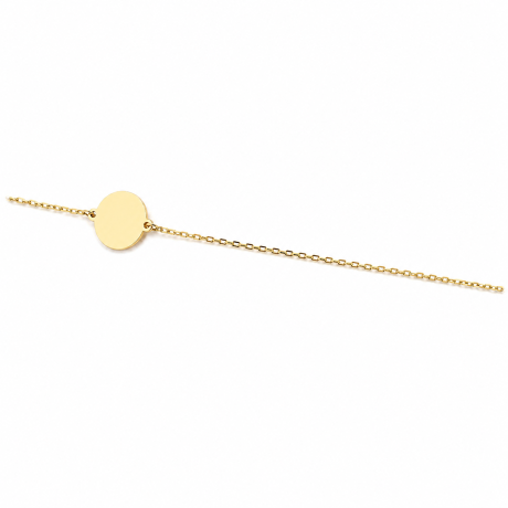 Schakelarmband met plaatje