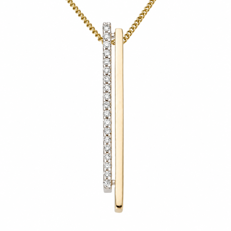  bicolor met diamant
