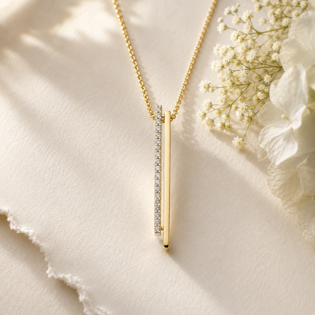 bicolor met diamant