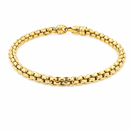  Geelgouden armband bol Venetiaans