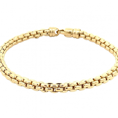  Geelgouden armband bol Venetiaans