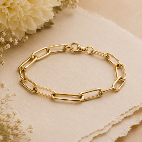 Geelgouden CFE armband