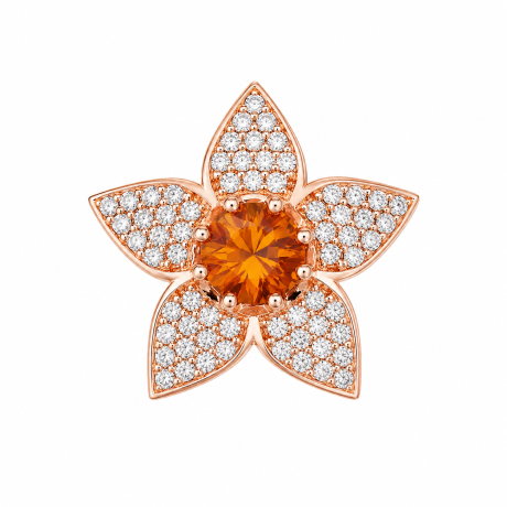 Bron Poppy broche