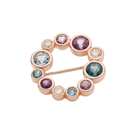 Bron confetti broche