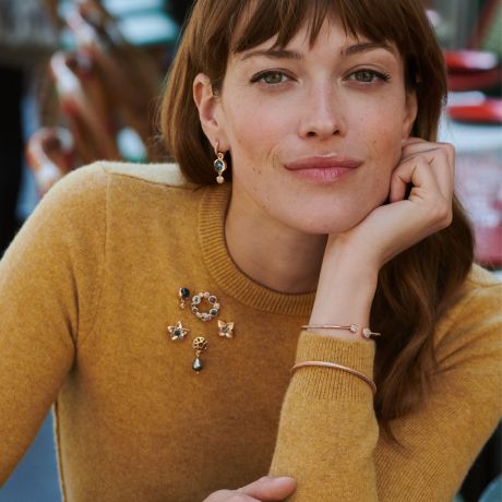 Bron confetti broche