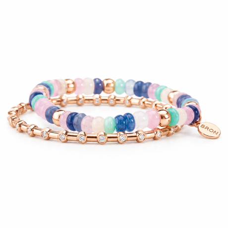  Bron Reflex armband met saffier mix