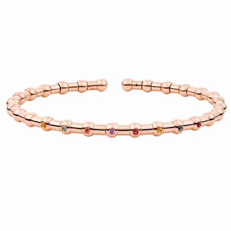 Bron Reflex armband met saffier mix