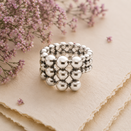 Georg Jensen ring Moonlight Grape