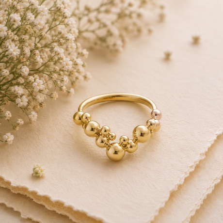Georg Jensen ring goud Grape
