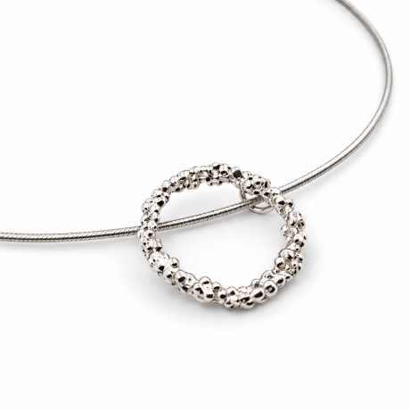 Grillige bolletjes hanger groot rond