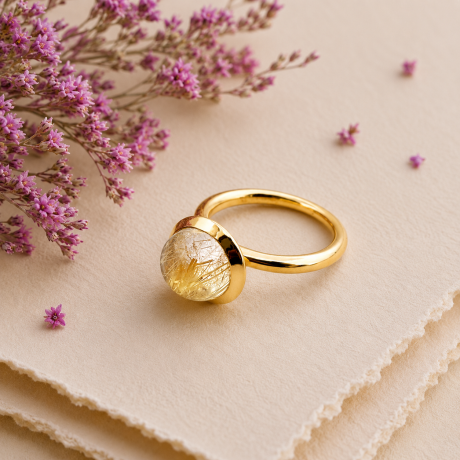 Trompet ZO ring met rutielkwarts