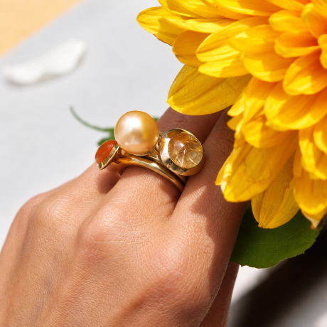 Trompet ZO ring met rutielkwarts