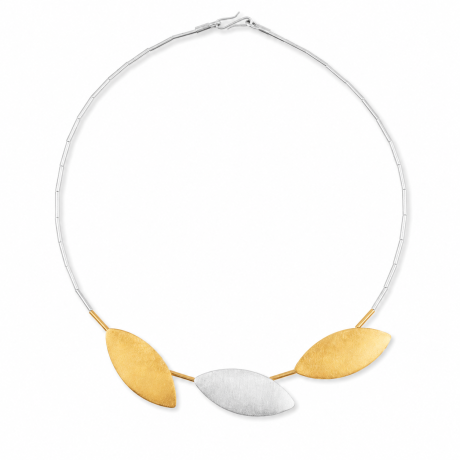 Collier met 3 blaadjes