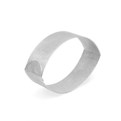 Zilveren armband navetvorm