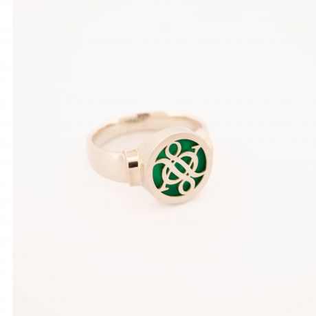 Jubileum ring zilver