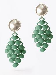 Fabnora oorhangers groen