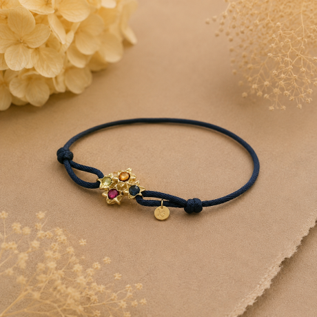 Boltenstern armband Elements Rainbow Satin