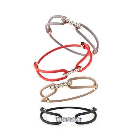 Niessing Vivida armband met leer