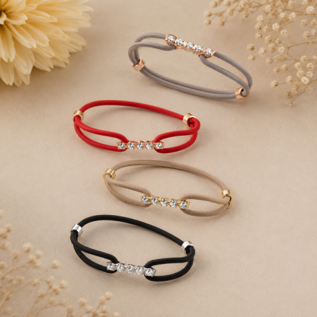 Niessing Vivida armband met leer