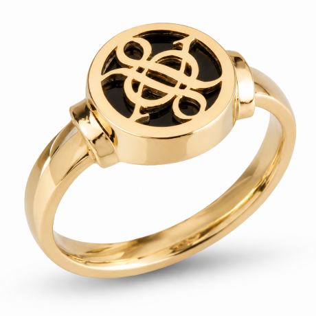  Jubileumring met onyx