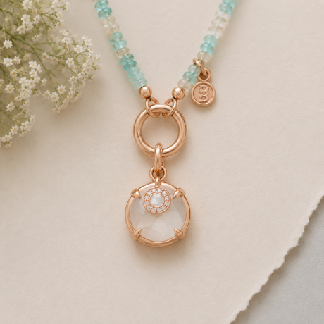 Bron hanger Mira Mira met diamant