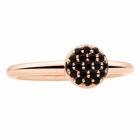 Bron ring Stardust met saffier