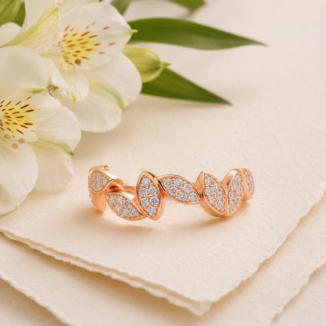 Bron ring Poppy blaadjes