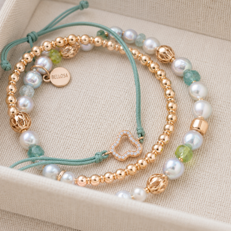 Bron armband Joyful clouds