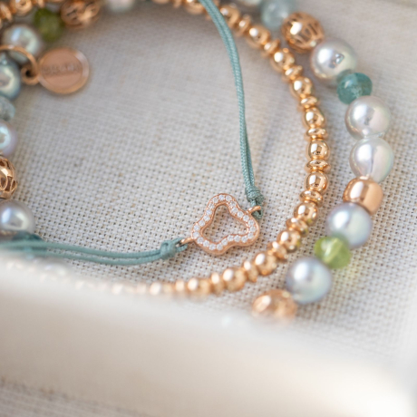 Bron armband Joyful clouds