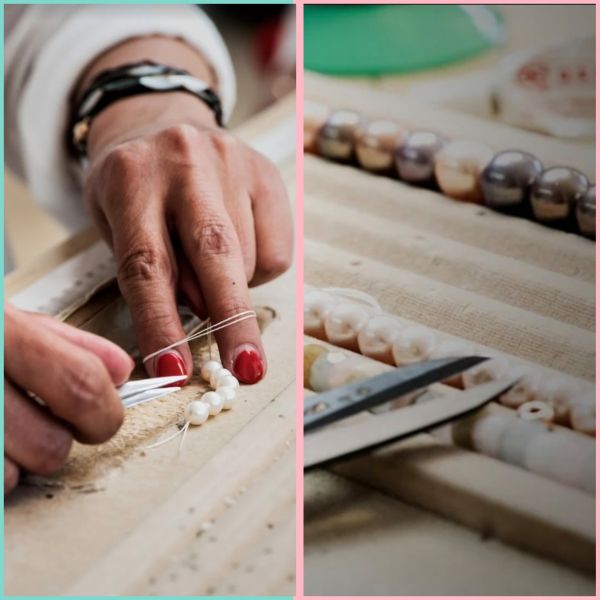 Zaterdag 13 december parel knoop demonstratie!